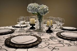 Manteles para mesa cuadrada de 4 sillas al mayoreo Manteles para mesa cuadrada de 4 sillas elegantes para eventos