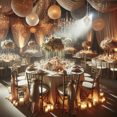 Diseños de cubre sillas para bodas