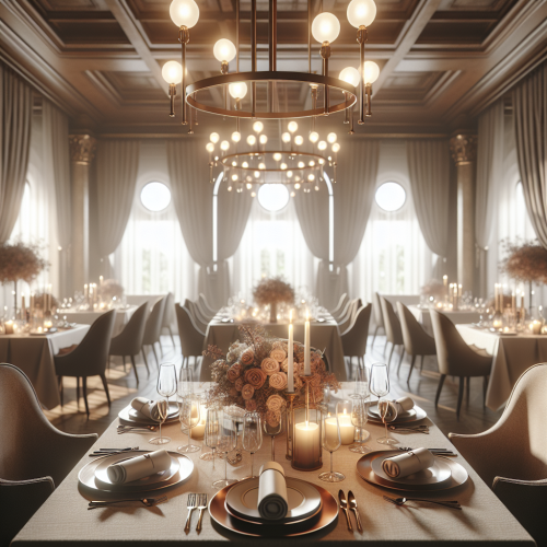 servilletas de tela para mesa de bodas