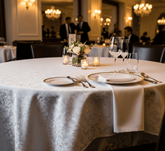 Manteles elegantes para bodas al mayoreo en México