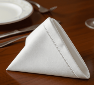 Servilletas personalizadas de tela para restaurantes y eventos corporativos