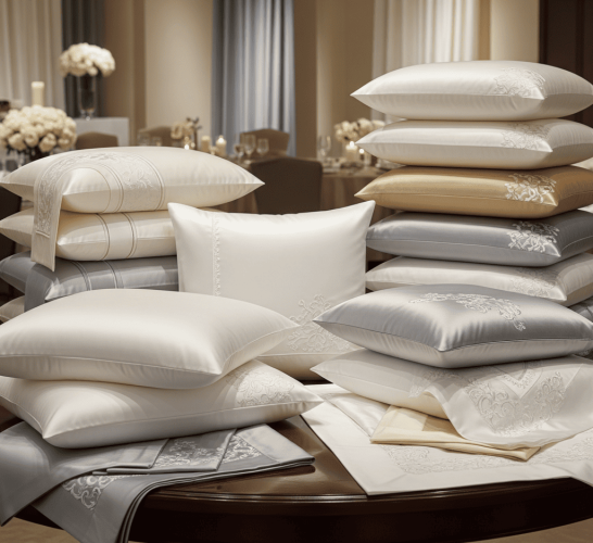 Fundas de almohadas para eventos elegantes y al mayoreo en México