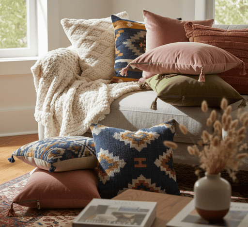 Fundas para cojines de sala al mayoreo elegantes para eventos y recepciones