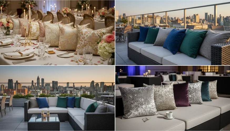 ROI Eventos B2B: Fundas de Almohadón Mayorista, Durabilidad x3