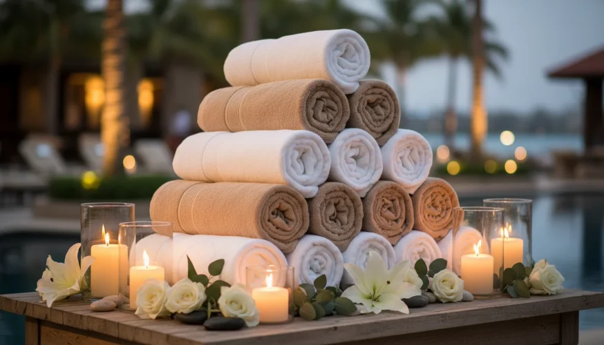 Toallas para Alberca Comerciales: Reduzca Costos de Reposición un 40%