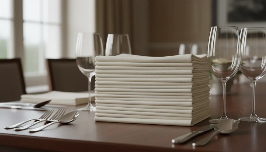 Servilletas Tela al Mayoreo: Reduzca Costos de Reposición hasta 40% en su Negocio HORECA