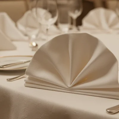 Servilletas de Lino: Ahorre 40% en Reposiciones Anuales