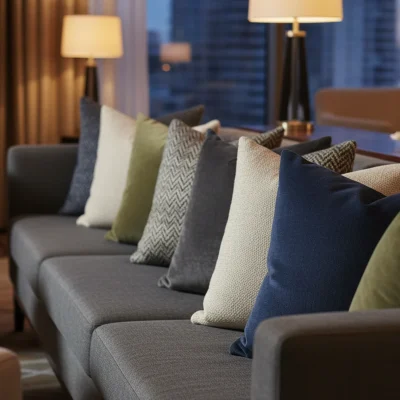 Fundas de Almohadón Mayoristas: Durabilidad x3 para Eventos y Restaurantes