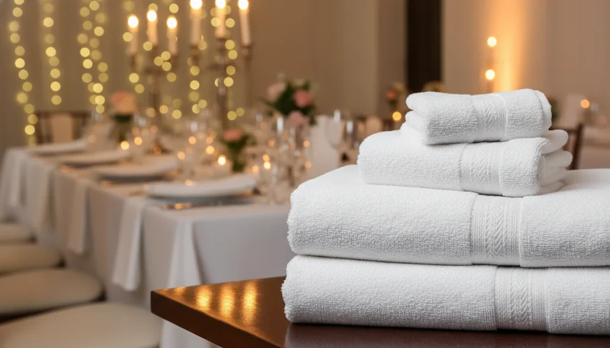 Toallas Mayoreo para Eventos y Restaurantes | Reduzca Costos de Reposición 40%