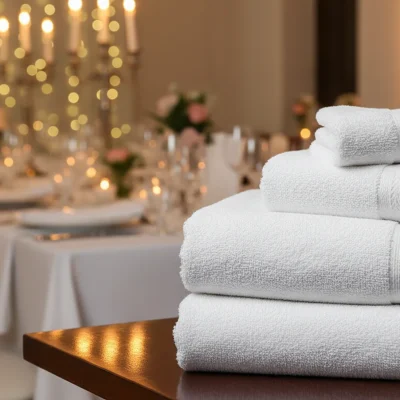 Toallas Mayoreo para Eventos y Restaurantes | Reduzca Costos de Reposición 40%