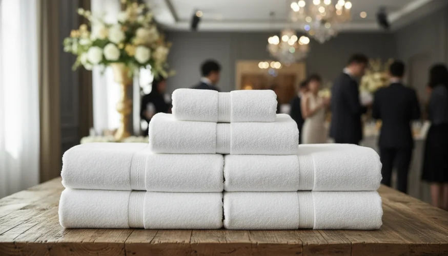 Toallas para Bodas y Restaurantes: Reduzca 40% sus Costos de Reposición Anual