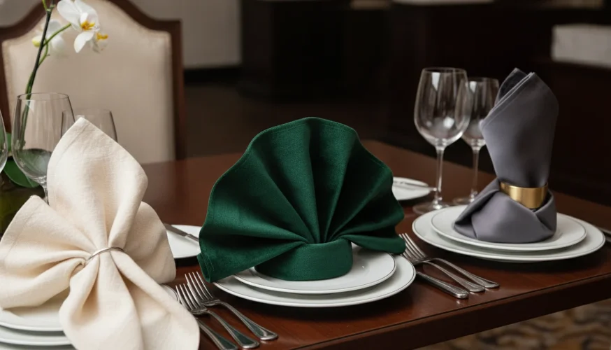 Servilletas Tela: Reduzca 35% Costos en su Negocio HORECA y Eventos