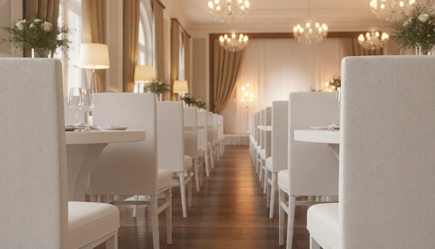 Cubresillas al Mayoreo para Eventos y Restaurantes: Reduzca hasta 50% los Costos de Reposición