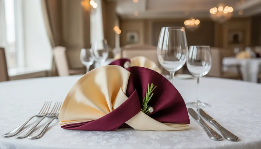 Servilletas de Tela para Mesa: −40% en Reposiciones